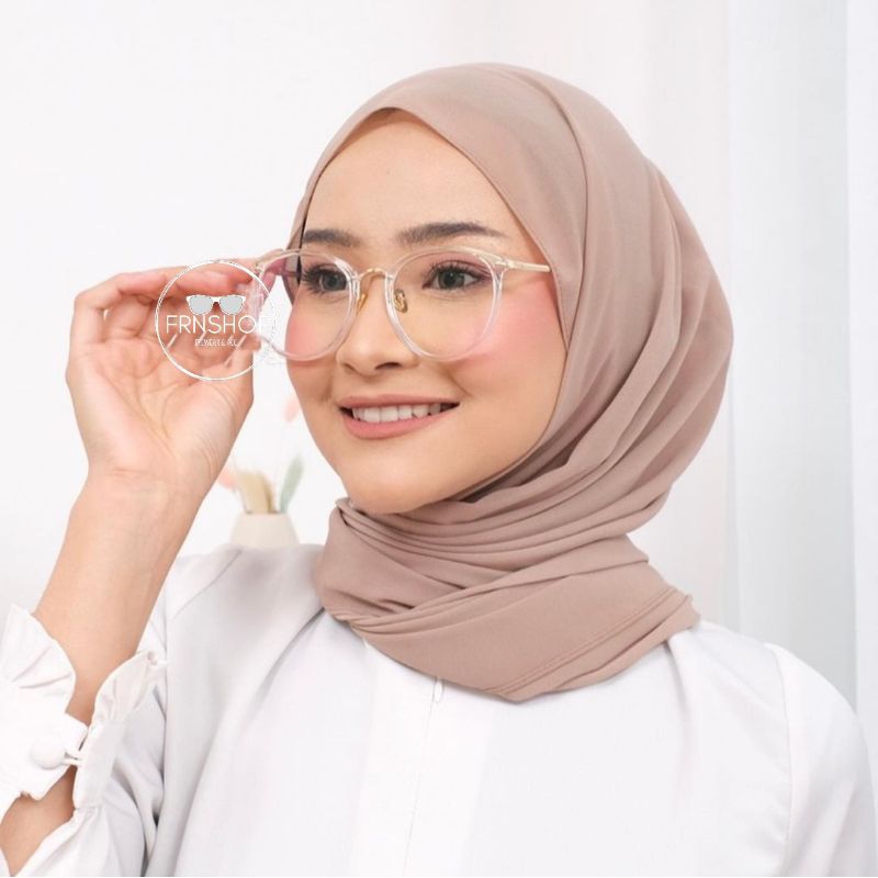 Frnshop - Kacamata minus + Lensa Anti Radiasi Photocromic Bluecromic - Kaca mata Wanita Kaca mata Pr