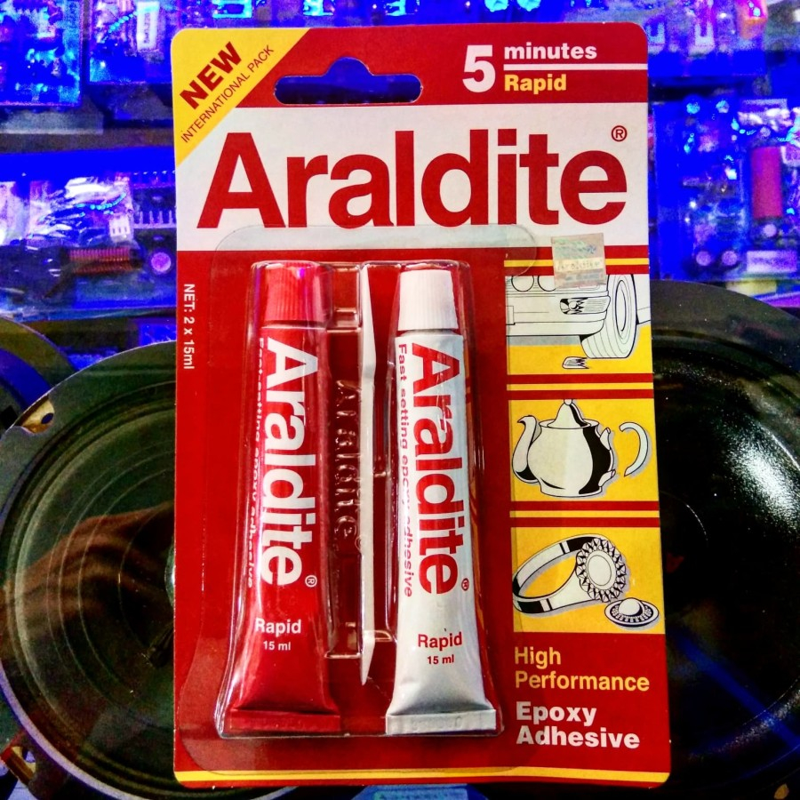 

Lem Campur Araldite Merah / Araldite Glue (5 menit)