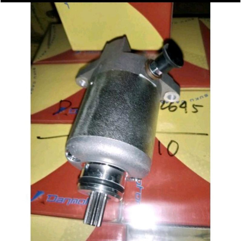 Dinamo Starter Vespa LX S 2V / Starter Motor Vespa LX 2V Vespa S 2V (Vespa Matic)