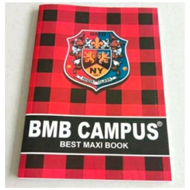 

Buku Tulis BMB Campus 50 lembar / pack isi 10 buku