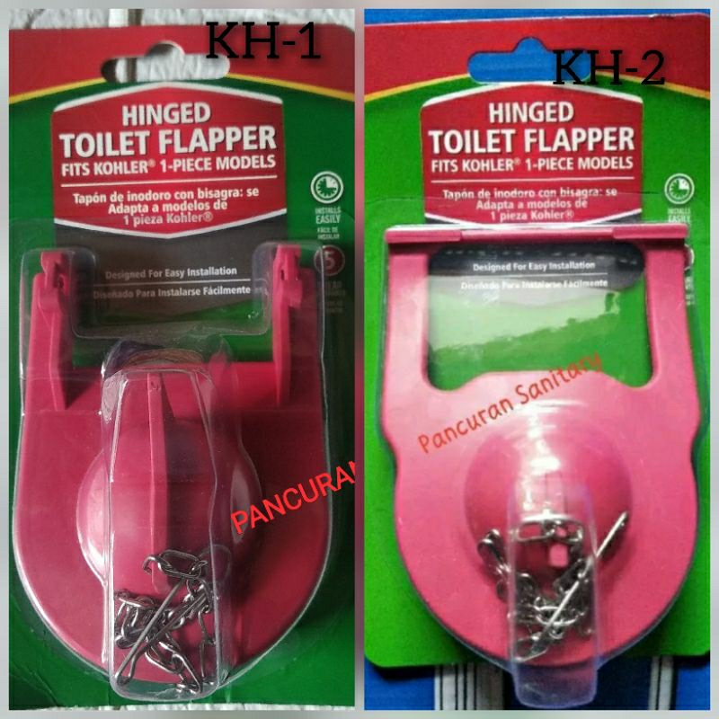Original flaper kohler/karet pluk kohler/karet pembuangan kohler original