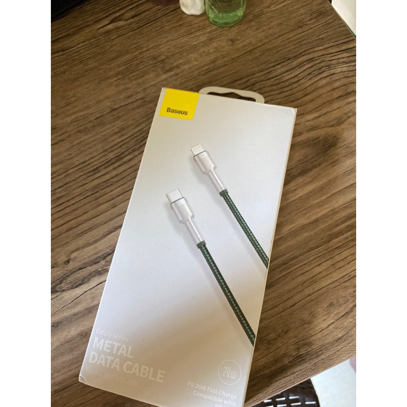 baseus metal data cable preloved 20W