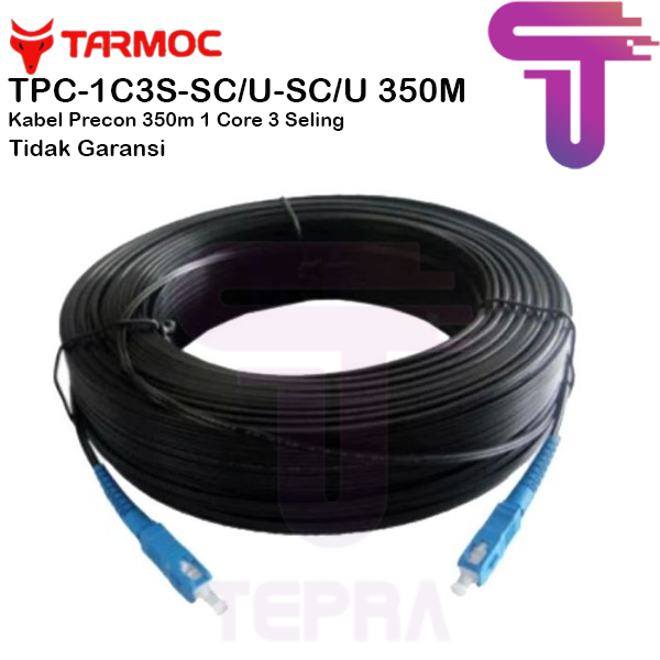 Kabel FO Preconnectorized 350 Meter|Precon Fiber Optic 350M Dropcore