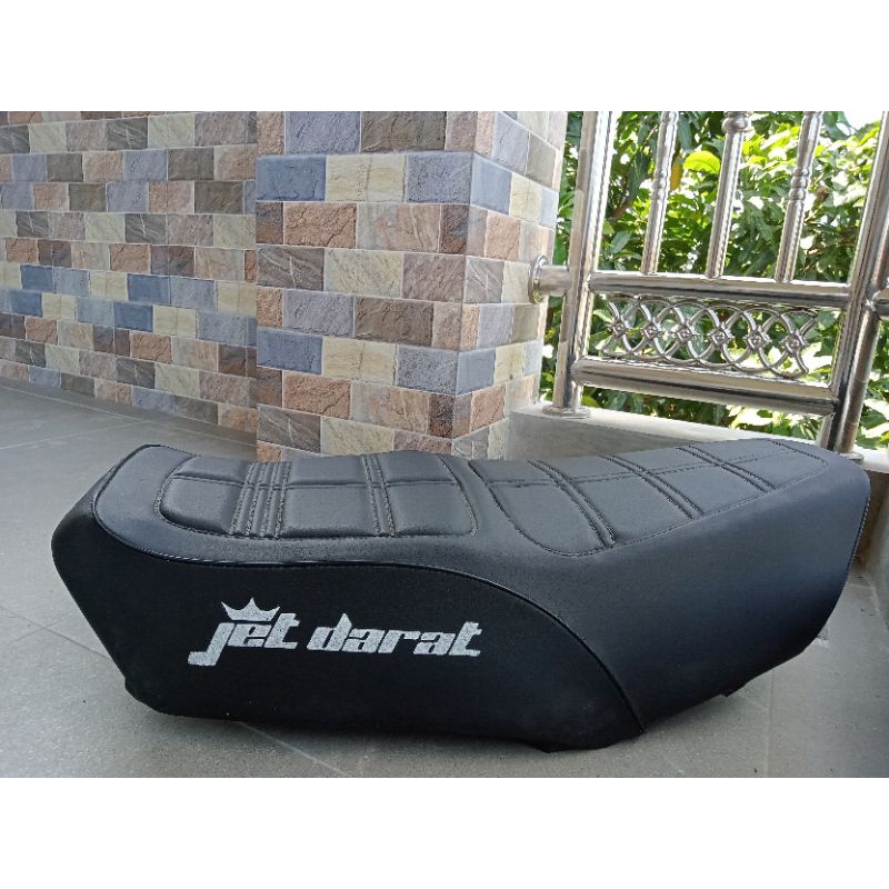 Jok RX king tahu-jok RX king jet darat busa biru-jok RX king model tahu Lis hitam