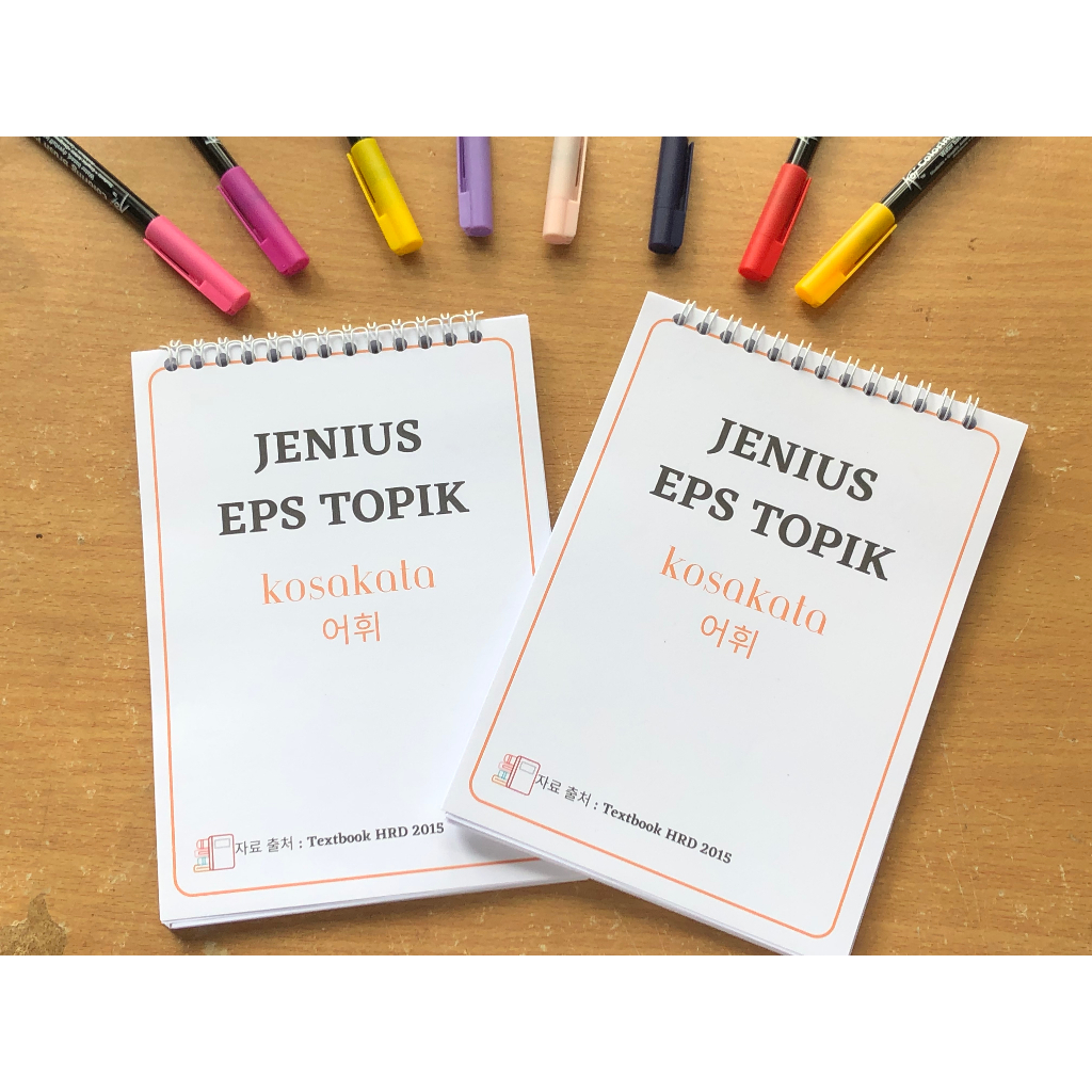 JENIUS EPS TOPIK - Kosakata