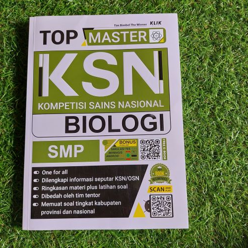 BUKU PENDIDIKAN : TOP MASTER KSN BIOLOGI SMP