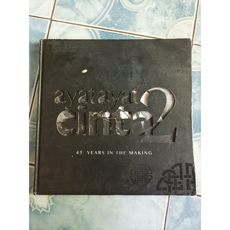 Original Langka HC Hardcover Ayat-ayat Cinta 2 45 years in The Making