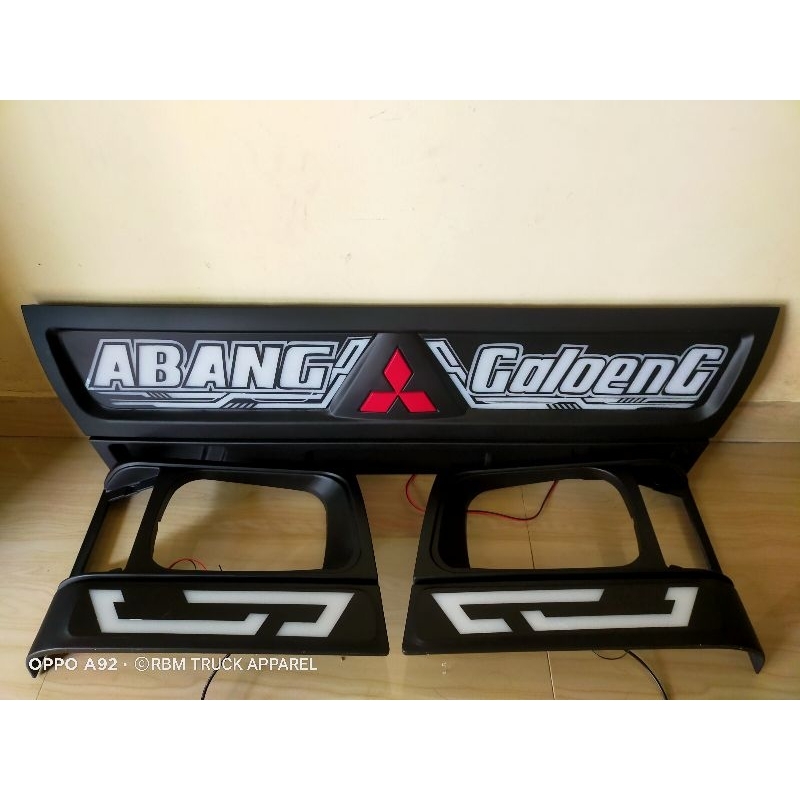 Gril custom+cover ring lampu L300 request nama