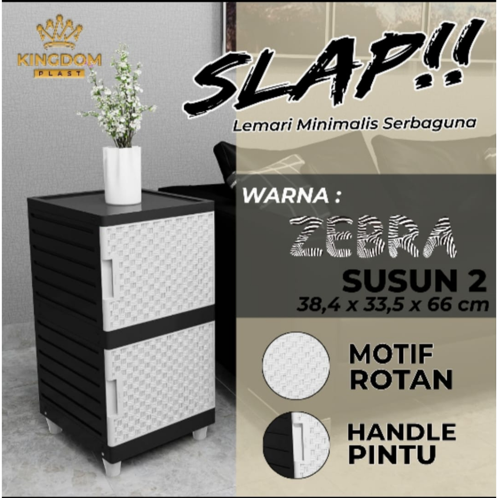 SLAP AURORA LEMARI PAKAIAN MINIMALIS KINGDOM SLAP HITAM KUNCI LEMARI SWING LACI PLASTIK LEMARI BAJU ROTAN