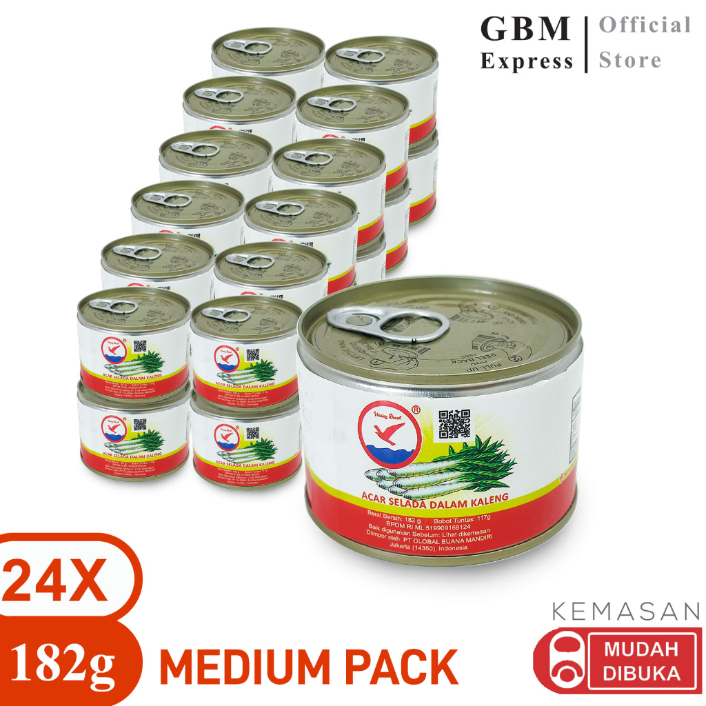 

Herring Brand Acar Selada dalam kaleng 182g - Medium Pack 24 pcs