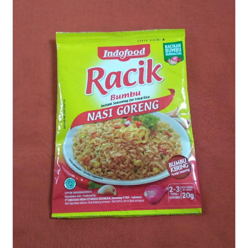 

RACIK Bumbu Nasi Goreng