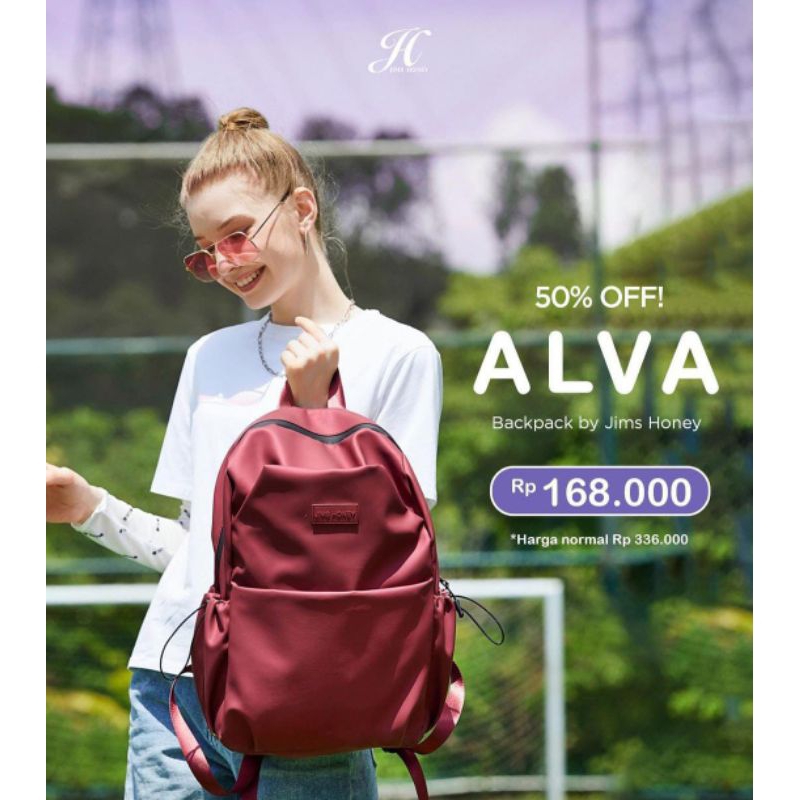 Jims Honey - Alva Backpack - Tas Ransel - Tas Premium