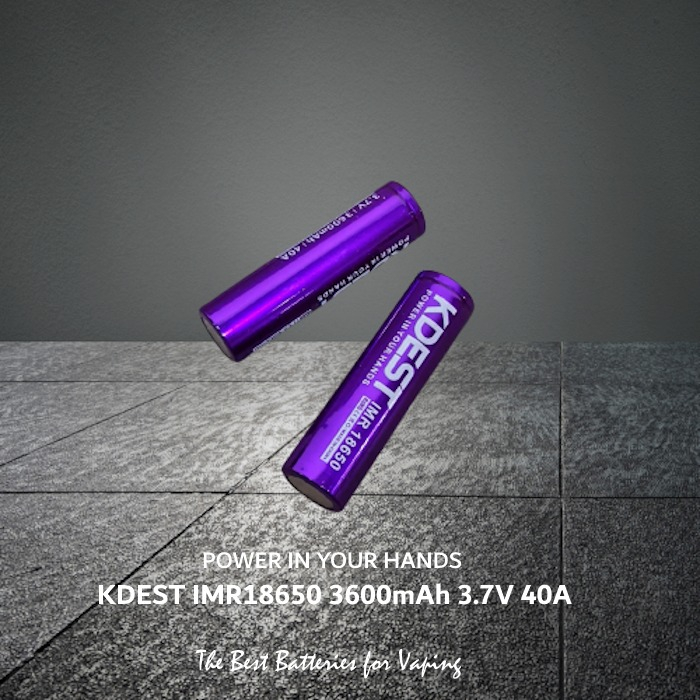 MOLAN CANO KDEST Baterai 18650 3600Mah 40A Authentic
