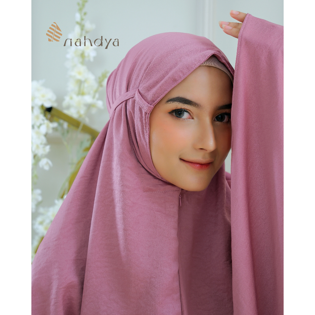 Nahdya - Mukena Dewasa Premium Keisya 2in1 Resleting/Mukenah Terbaru