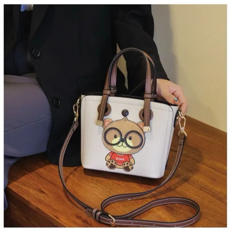 Tas Selampang Wanita Bear BEIBAOBAO Original