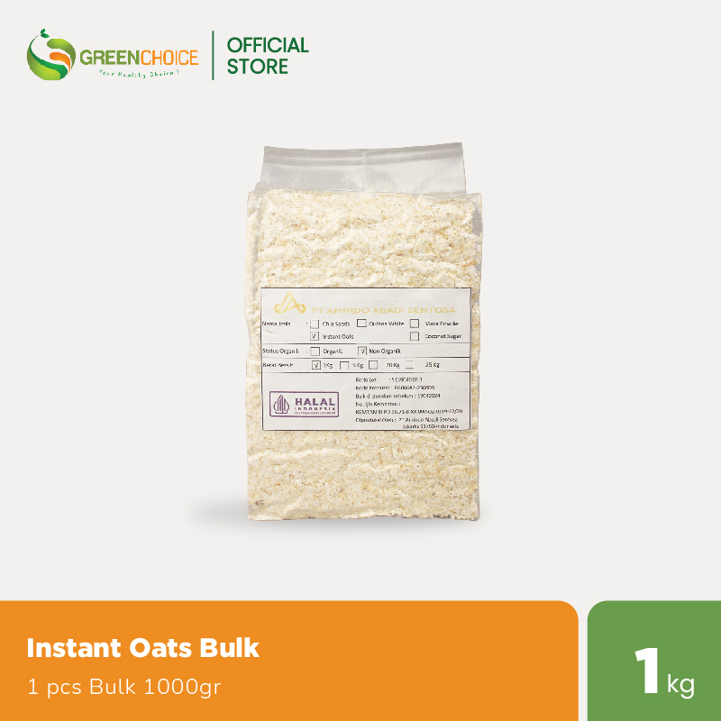 

Instant Oats Bulk 1kg