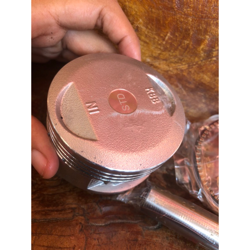 PISTON SEHER TIGER OV STD SET RING DAN PEN PISTON COPOTAN BLOK PABRIKAN