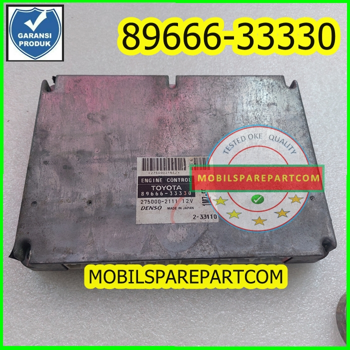 ECU KOMPUTER COMPUTER ENGINE UNIT TOYOTA CAMRY 3.0 1MZ 89666-33330