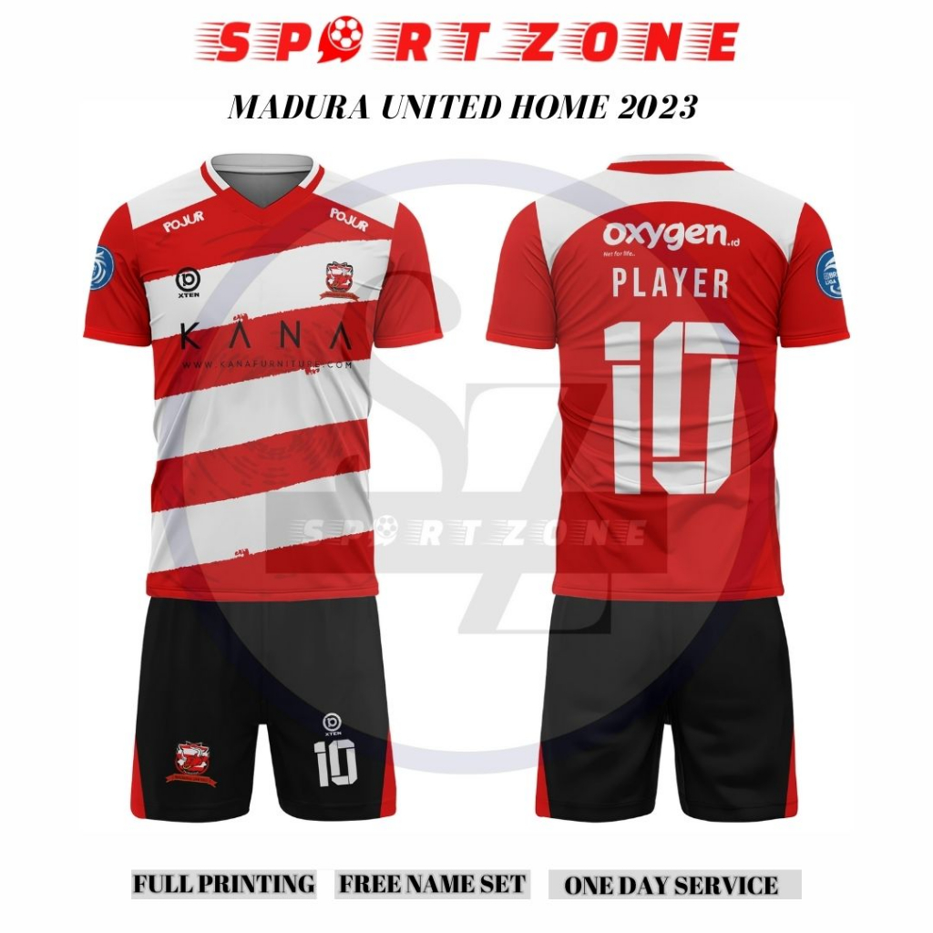 Jersey baju bola Madura united away 2023-2024 premium