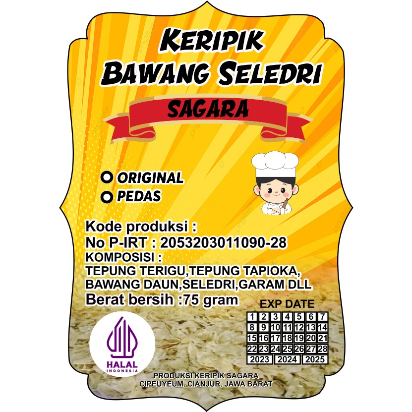 

KERIPIK BAWANG SELEDRI