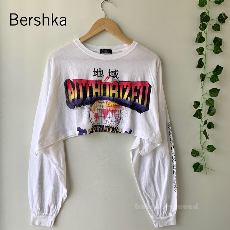 Preloved bershka crop tshirt