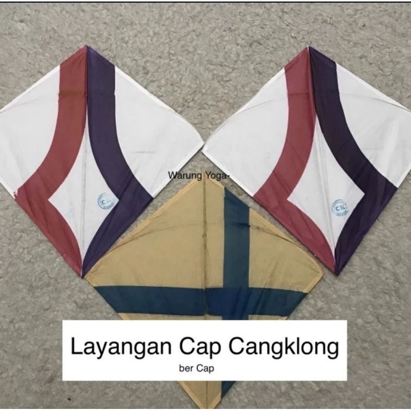 layangan cap cangklong paket 50 pcs