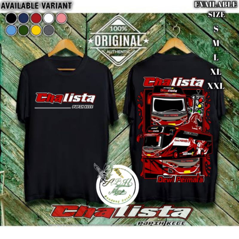 Baju Kaos T-shirt Distro anak Laki-laki/perempuan gambar bismania Chalist/bagus/import baju murah an