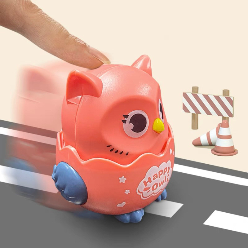 Mainan Edukasi Burung Hantu Anak Seluncur Mainan Anak Happy Owl - Mainan berjalan Edukasi Anak Robot Burung Hantu owl Ditekan Bisa Jalan Tanpa Baterai - Mainan Anak Burung Happy Owl di Tekan Bisa Jalan - Mainan Anak Burung Hantu Murah