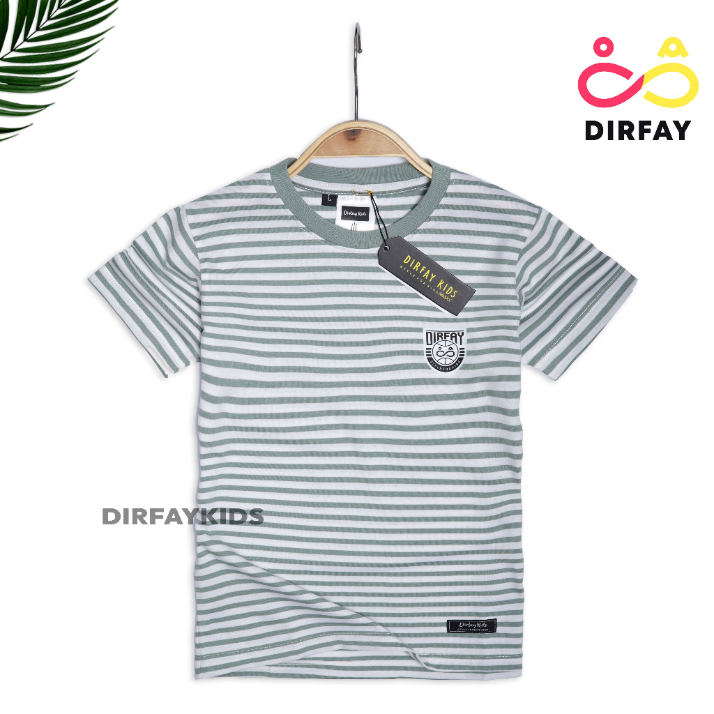 Baju Kaos Distro Anak Laki Laki,Kaos Salur Bahan Salur Cvc 30s