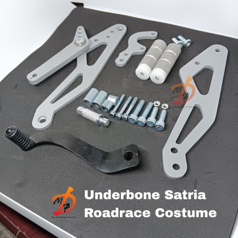 Underbone Custom Satria Fu Suzuki Plat Besi Tebal Berkualitas | Step Underbone Satria Fu | Fi | Karb