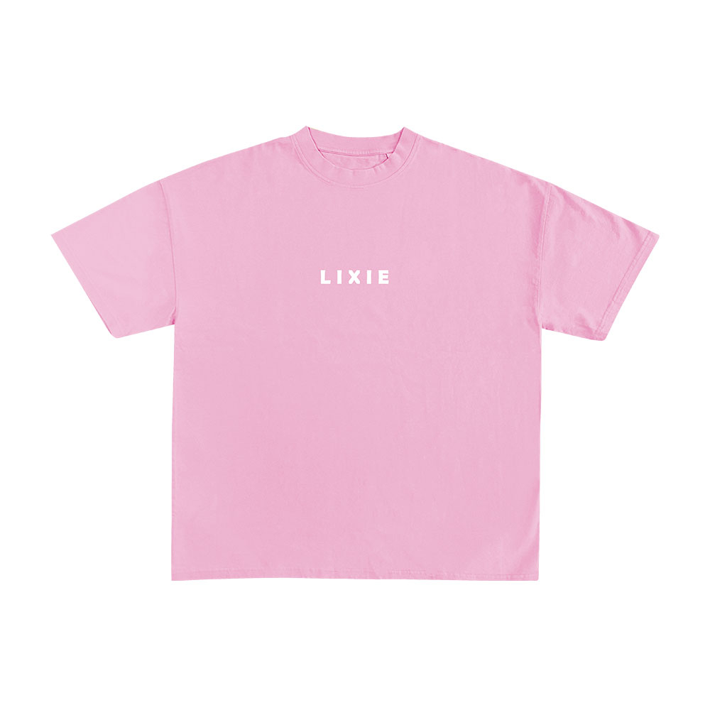 Lixie Basic Pink OVERSIZE Series / T-Shirt Original Lixie / unisex