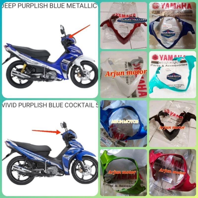 VISOR BATOK ATAS JUPITER Z1 JUPITER Z1 FI  ORIGINAL YAMAHA