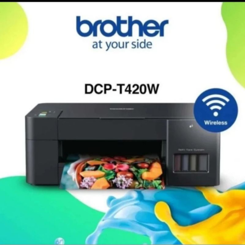 BROTHER DCP-T420W Wireless Ink Tank Printer - ( Pengganti DCP-T310 )