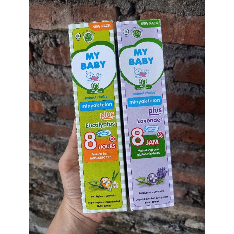 Mybaby Minyak Telon Plus 8/12 jam 150 ml