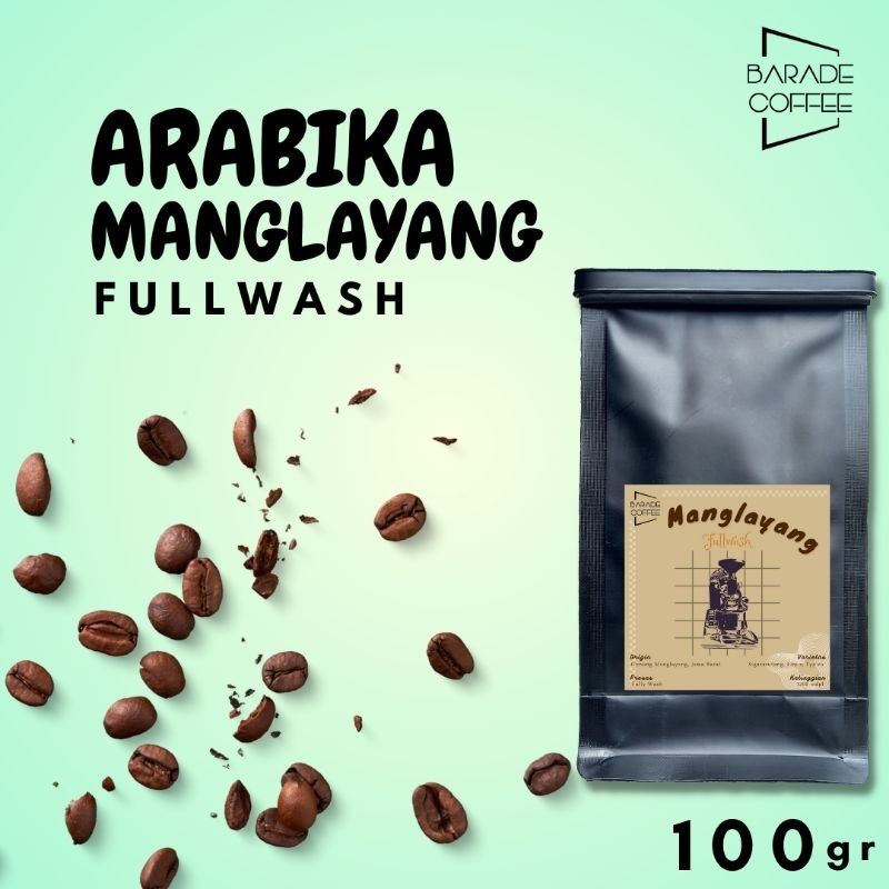 

Kopi Arabika Manglayang Fullwash 100gr biji / bubuk