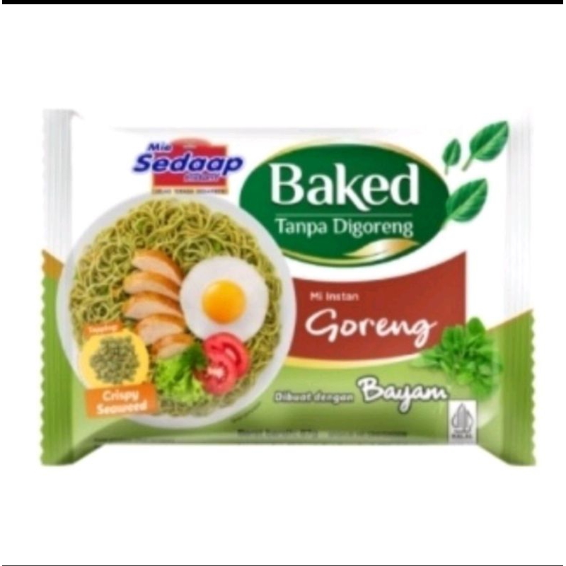 

MIE SEDAAP BAKED GORENG