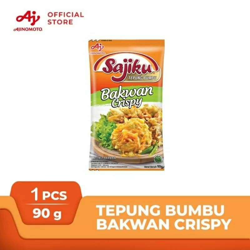 

sajiku tepung bakwan 90gr