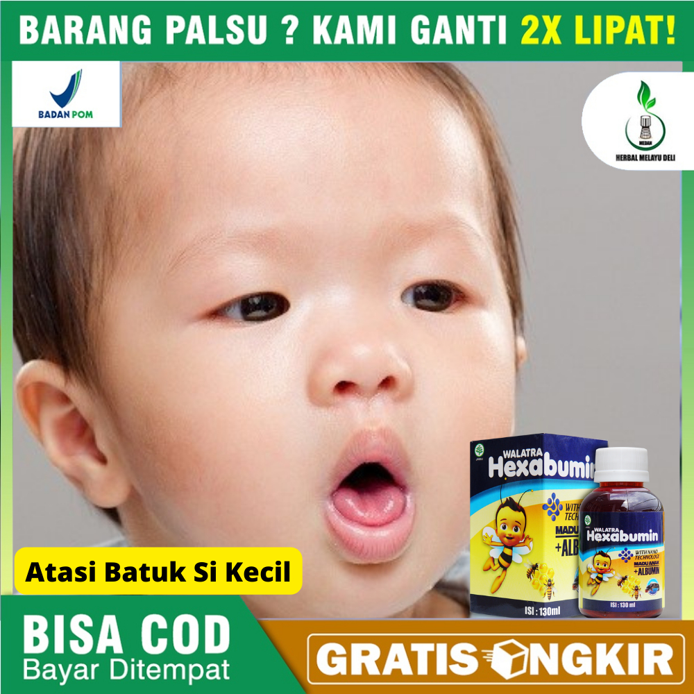 Walatra Hexabumin Suplemen Madu Khusus Anak Untuk Batuk Pada Anak Obat Batuk Berdahak Pada Anak Obat