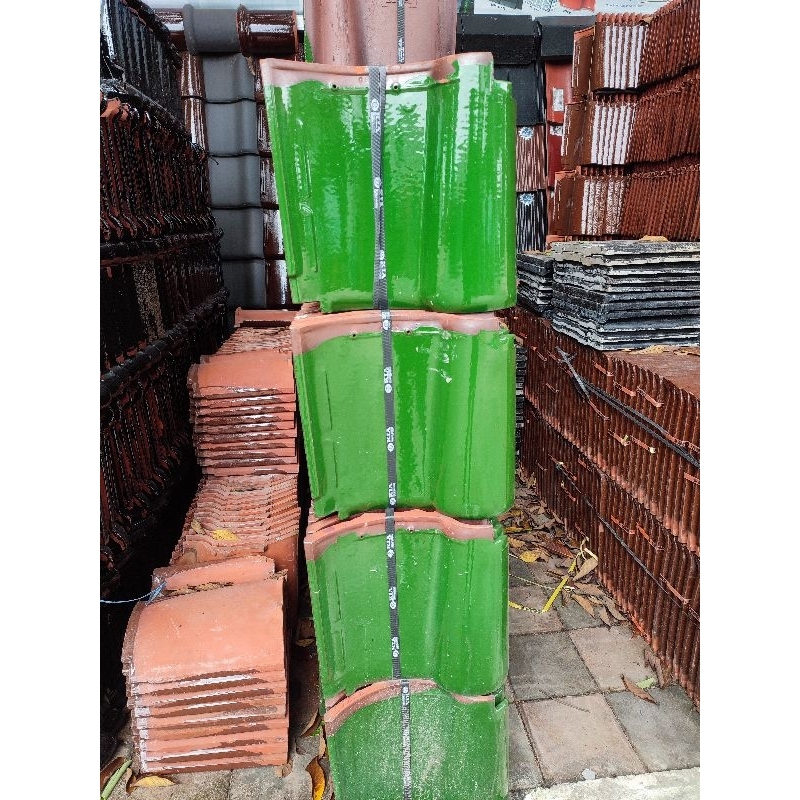 Genteng Keramik KIA Jade Green KW 2