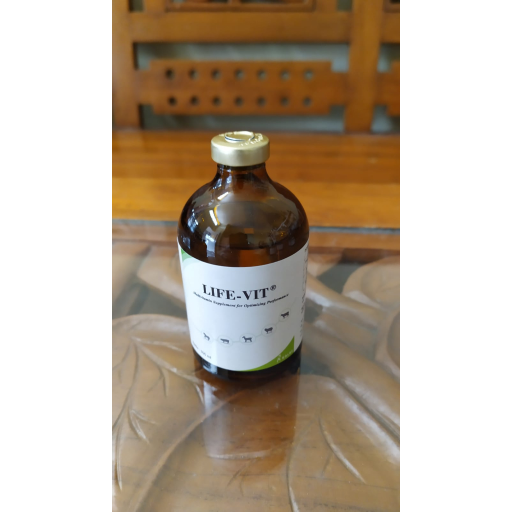 LIFE VIT 100 mL injeksi | Multivitamin Peningkat Daya Tahan Tubuh dan Percepat Penyembuhan | Vitamin
