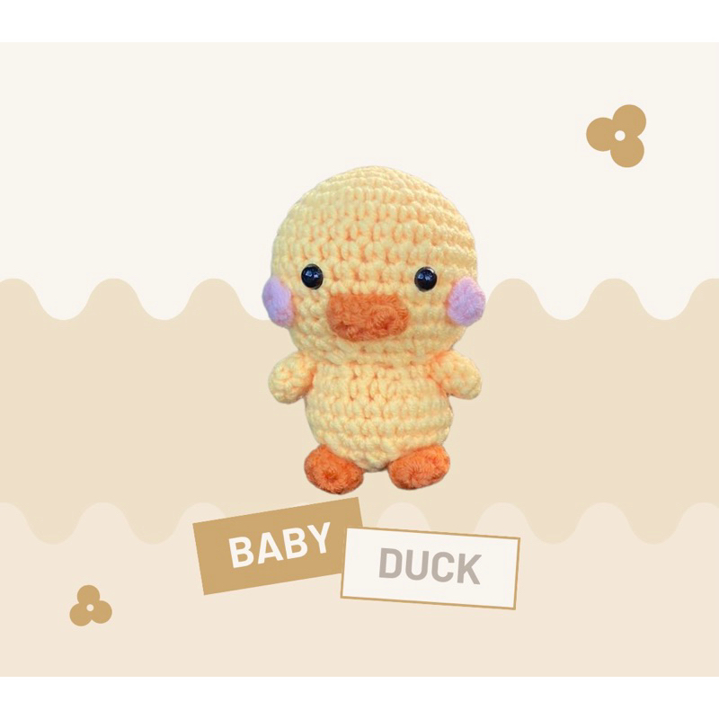 Bebek Amigurumi Keychain Duck Amigurumi Keychain Amigurumi Lucu Boneka Rajut Bebek Amigurumi Bebek