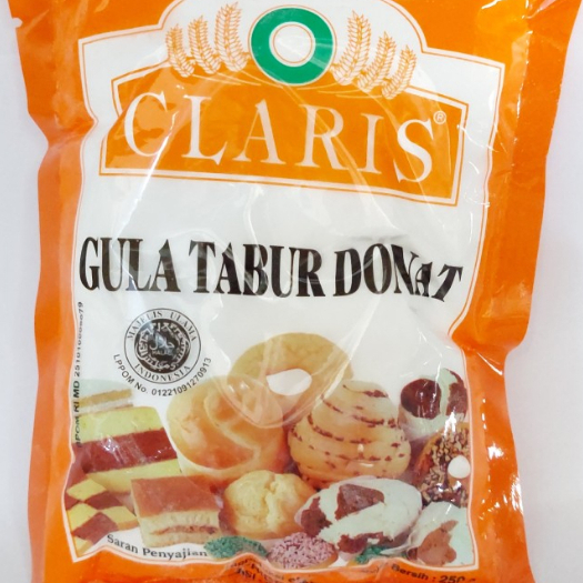 

ORIGINAL MURAH CLARIS GULA TABUR DONAT-250 GRAM