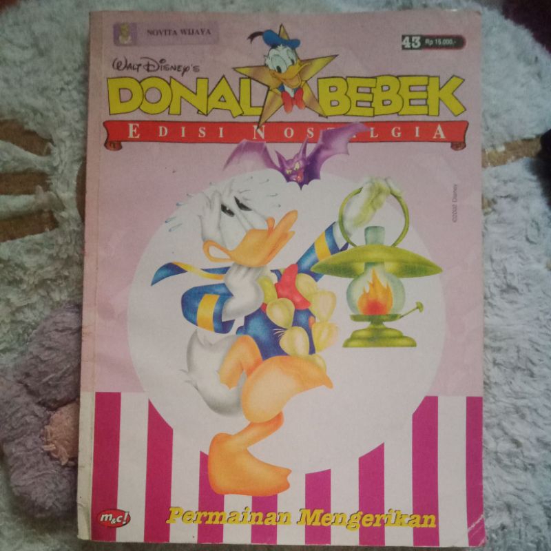 Majalah Donal Bebek Edisi Nostalgia Permainan Mengerikan 2002