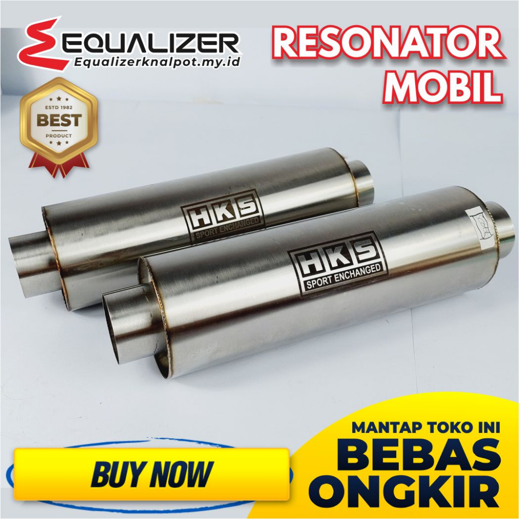 Resonator Knalpot Mobil Racing toyota rush, kijang innova, avanza, veloz, xenia, xpander, brio, gran