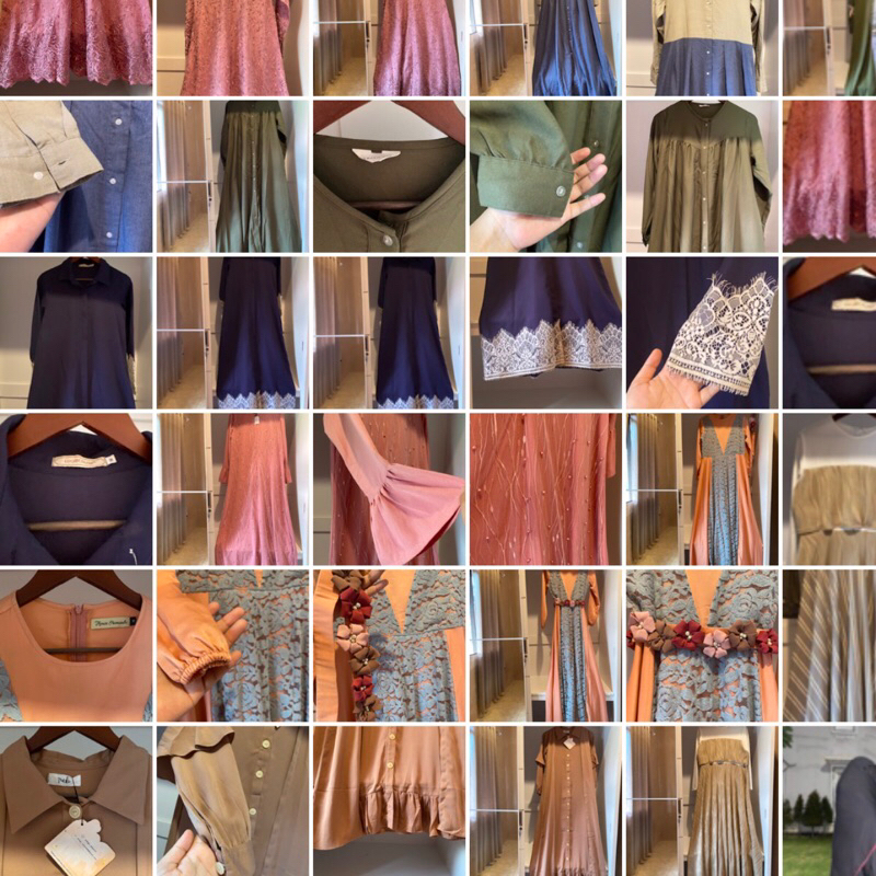 New & Preloved Hijabchic Lizahrani CoveringStory Dress