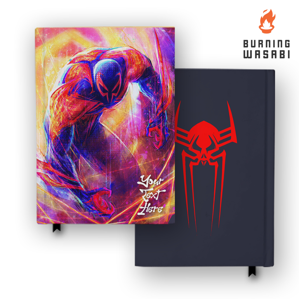 

Notebook Buku Spiderman 15 2099 Miguel Ohara Hardcover Agenda Custom Nama DIary Jurnal Agenda A5 A6
