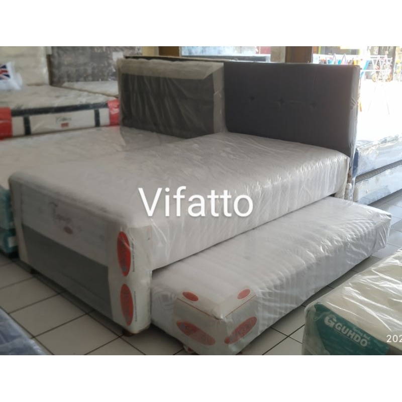 springbed equip ranjang sorong saja 120x180