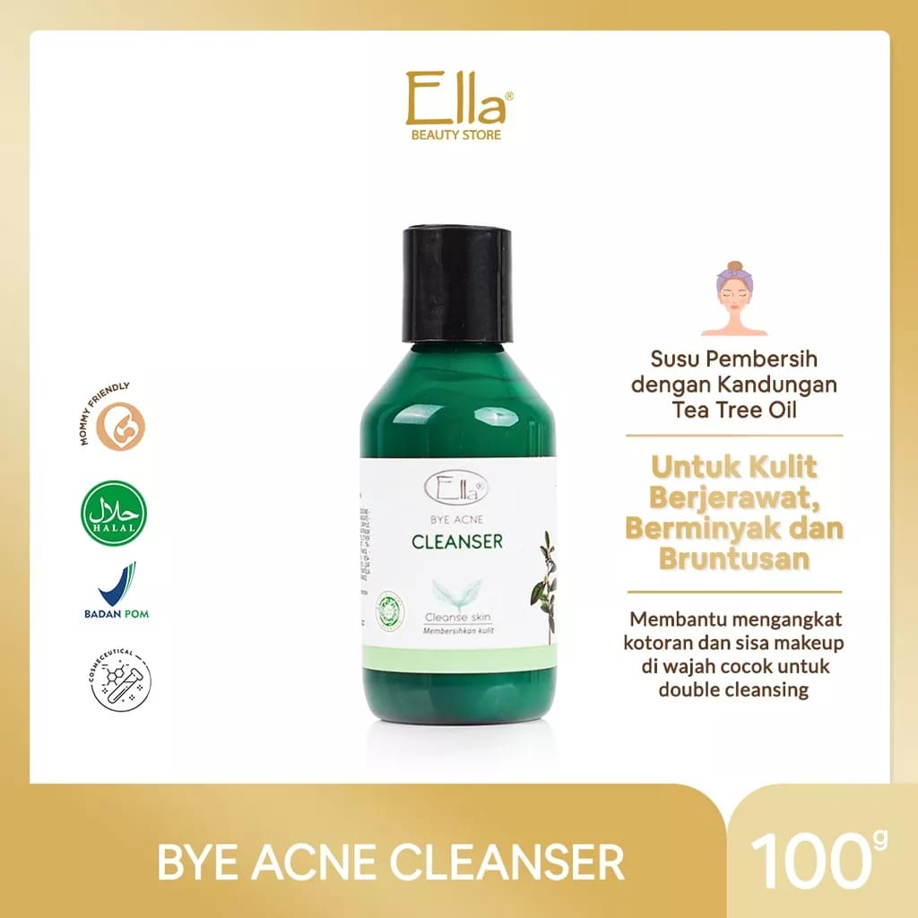 BYE ACNE CLEANSER ELLA SKINCARE