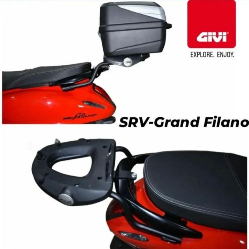 GIVI SRV GRAND FILANO BRACKET BOX MOTOR ORIGINAL 100% BREKET BOX MOTOR FILANO