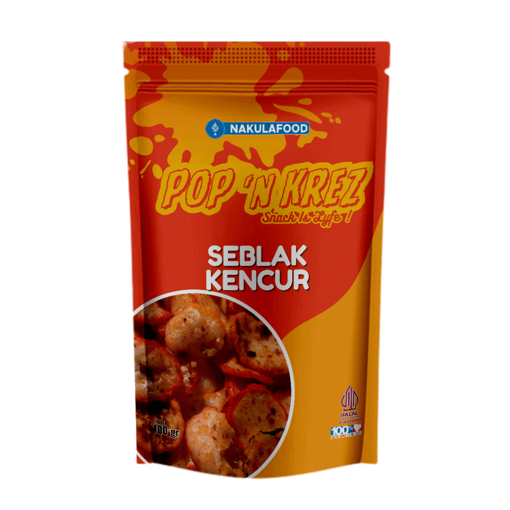 

Nakula Food Snack Pop N Krez Seblak Kencur